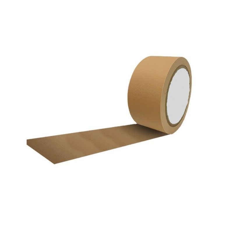 Il colore di Brown ha impresso il nastro di PVC dello strappo facile autoadesivo per imballare