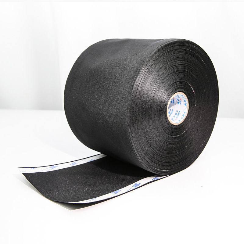 Cablaggio del filo C del tessuto del panno che avvolge larghezza di colore 130mm del nero del nastro