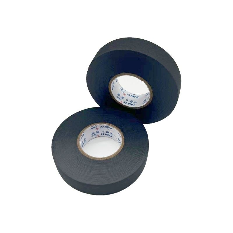 Cablaggio adesivo acrilico che avvolge colore nero termoresistente del nastro