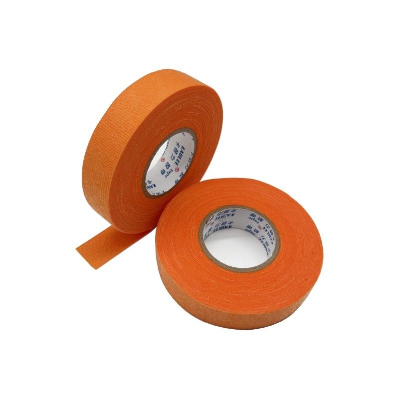 Non vello del tessuto che fissa colore arancio del nastro per ingegneria automobilistica