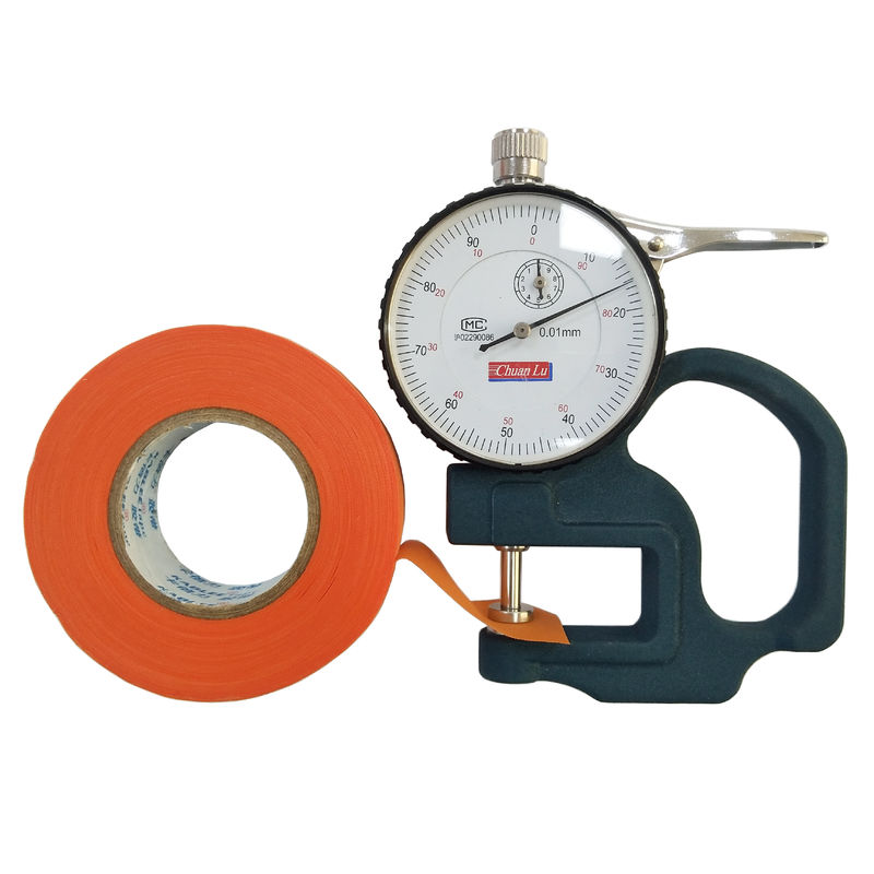 Cablaggio arancio del cavo che avvolge densamente nastro, nastro 0.16mm del telaio ad aghi del tessuto del poliestere