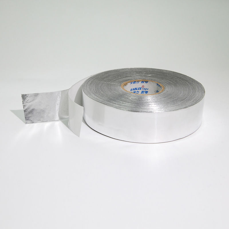 Nastro autoadesivo termoresistente acrilico 25M Length Silver Color del foglio di alluminio
