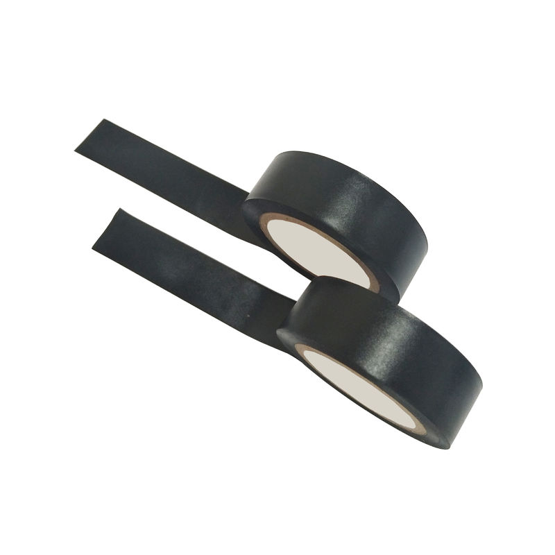 Larghezza resistente chimica durevole nera del nastro di PVC dell'isolamento di colore 38mm 50mm
