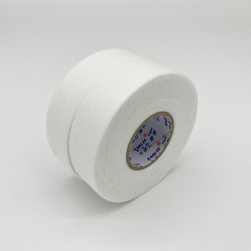 Nastro per cablaggio in pile resistente con adesivo in gomma di colore bianco per cablaggi automobilistici e scopi di isolamento elettrico