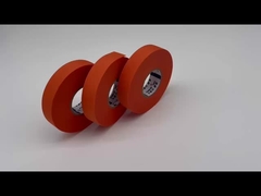 Cablaggio automobilistico arancio su ordinazione del cavo che avvolge il prodotto chimico del nastro resistente