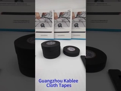 Colore ignifugo del nero del nastro del cablaggio del panno per automobilistico